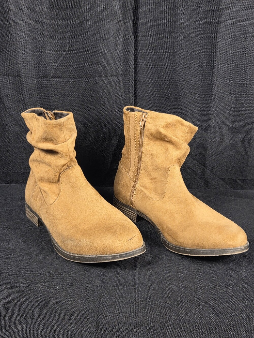 Lane Bryant Faux Suede Ankle Boot Size 12